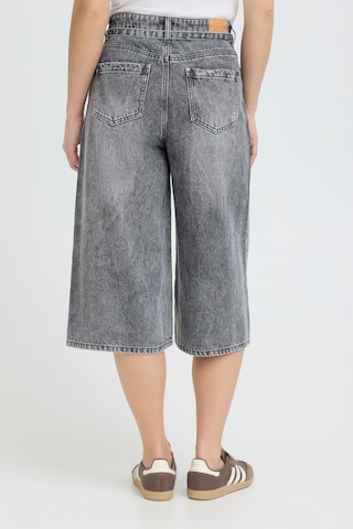 Pulz Loosefit Hose 'PZCRYSTA' in Grau