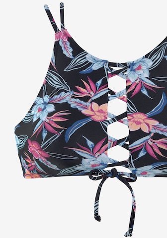 KangaROOS Trikotni nedrčki Bikini zgornji del | črna barva