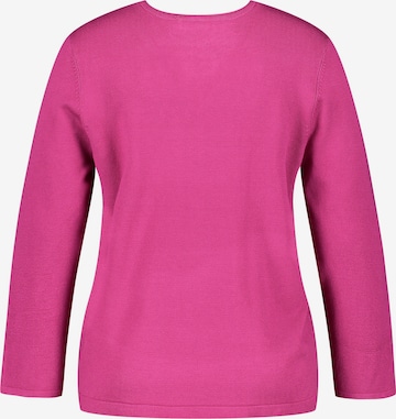 SAMOON Pullover i pink