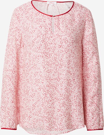 s.Oliver Blouse in Roze: voorkant