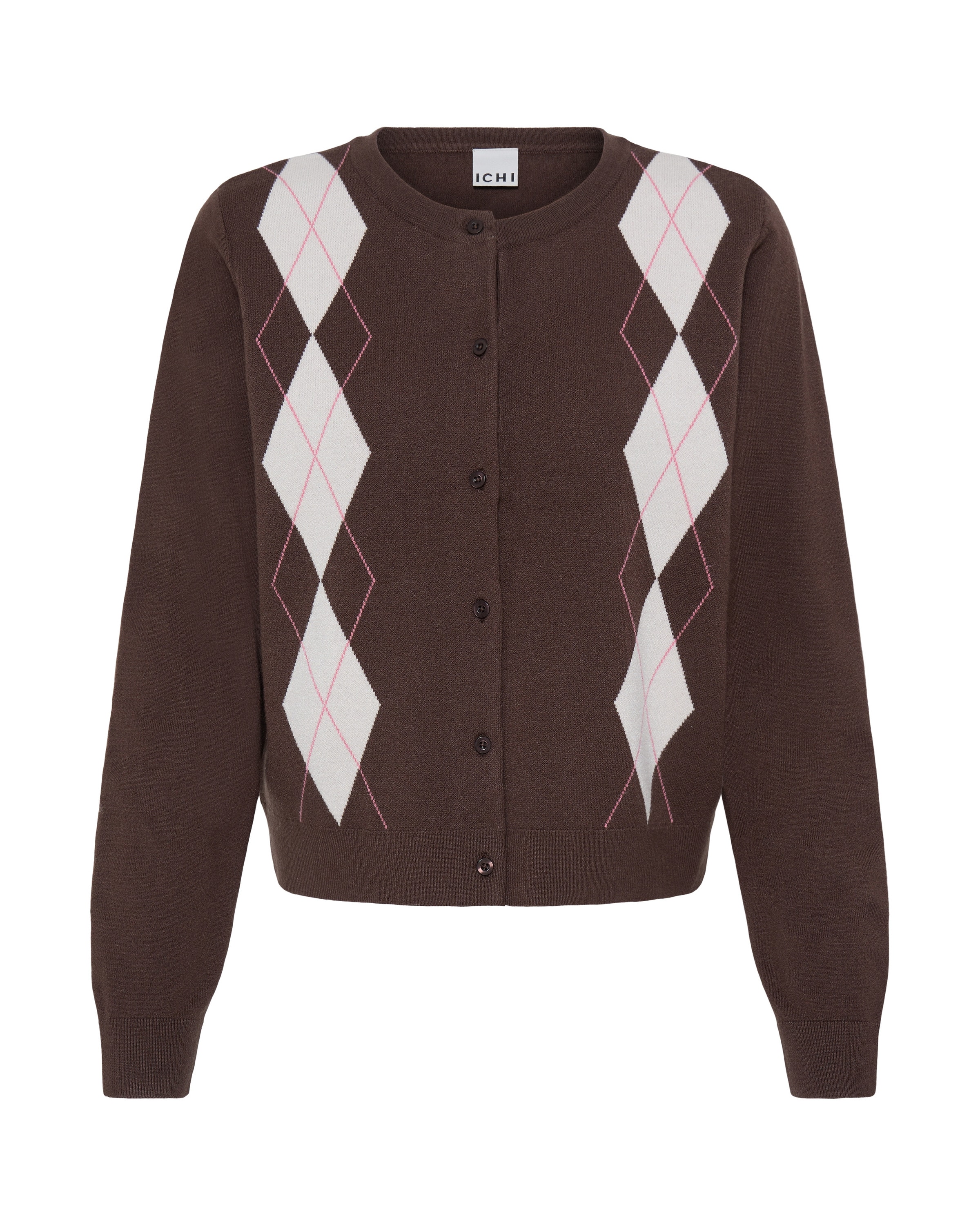 ICHI Knit cardigan in L in Mocha, Item view