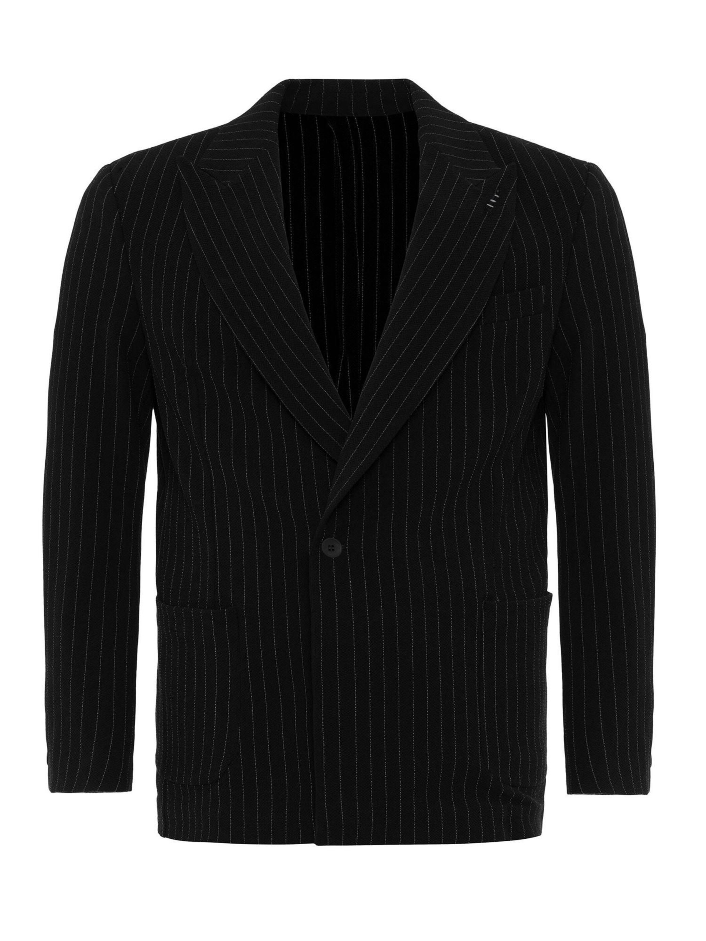 Antioch Regular fit Сако в черно: отпред