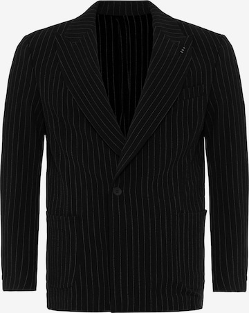 juoda Antioch Standartinis modelis Klasikinis švarkas: priekis