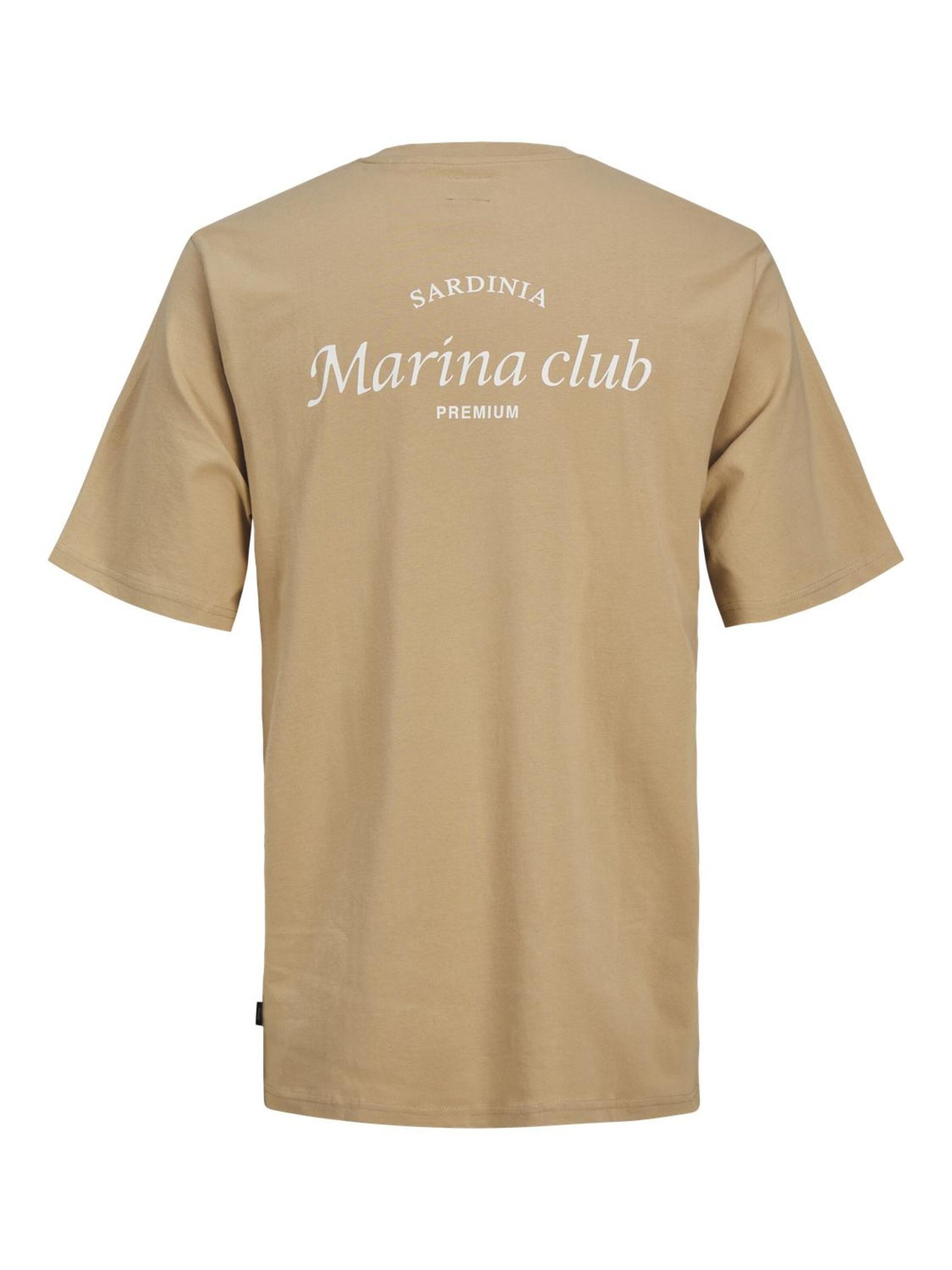 T-Shirt 'Ocean Club' JACK & JONES en beige