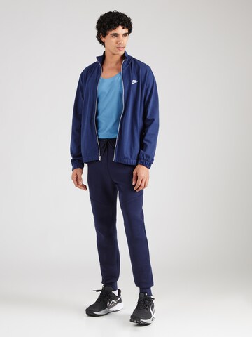 Nike Sportswear Tapered Παντελόνι 'TCH FLC' σε μπλε