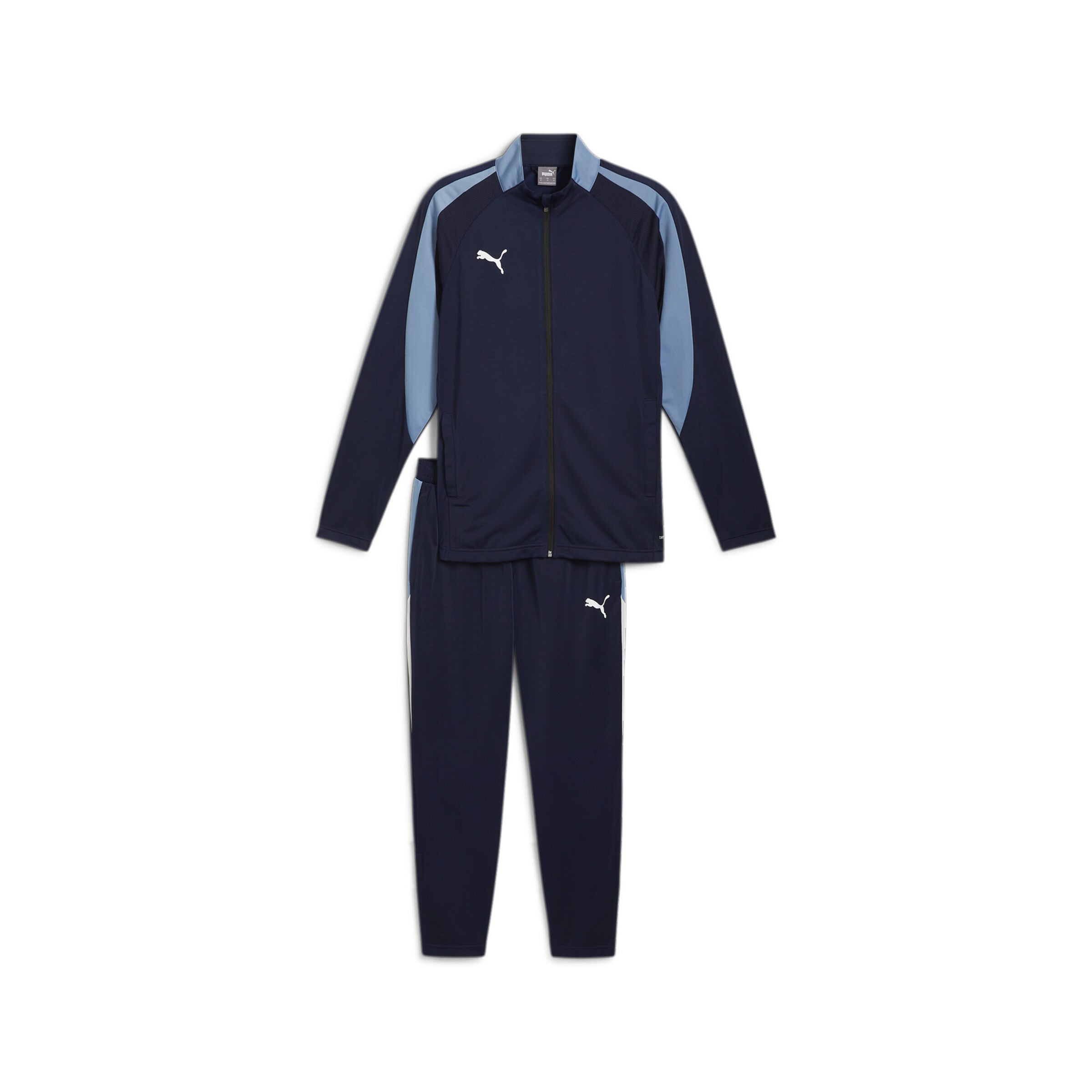 PUMA Trainingspak 'IndividualLiga' in Blauw: voorkant