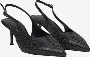 Desa Slingpumps 'Pumps' in Schwarz: Vorderseite