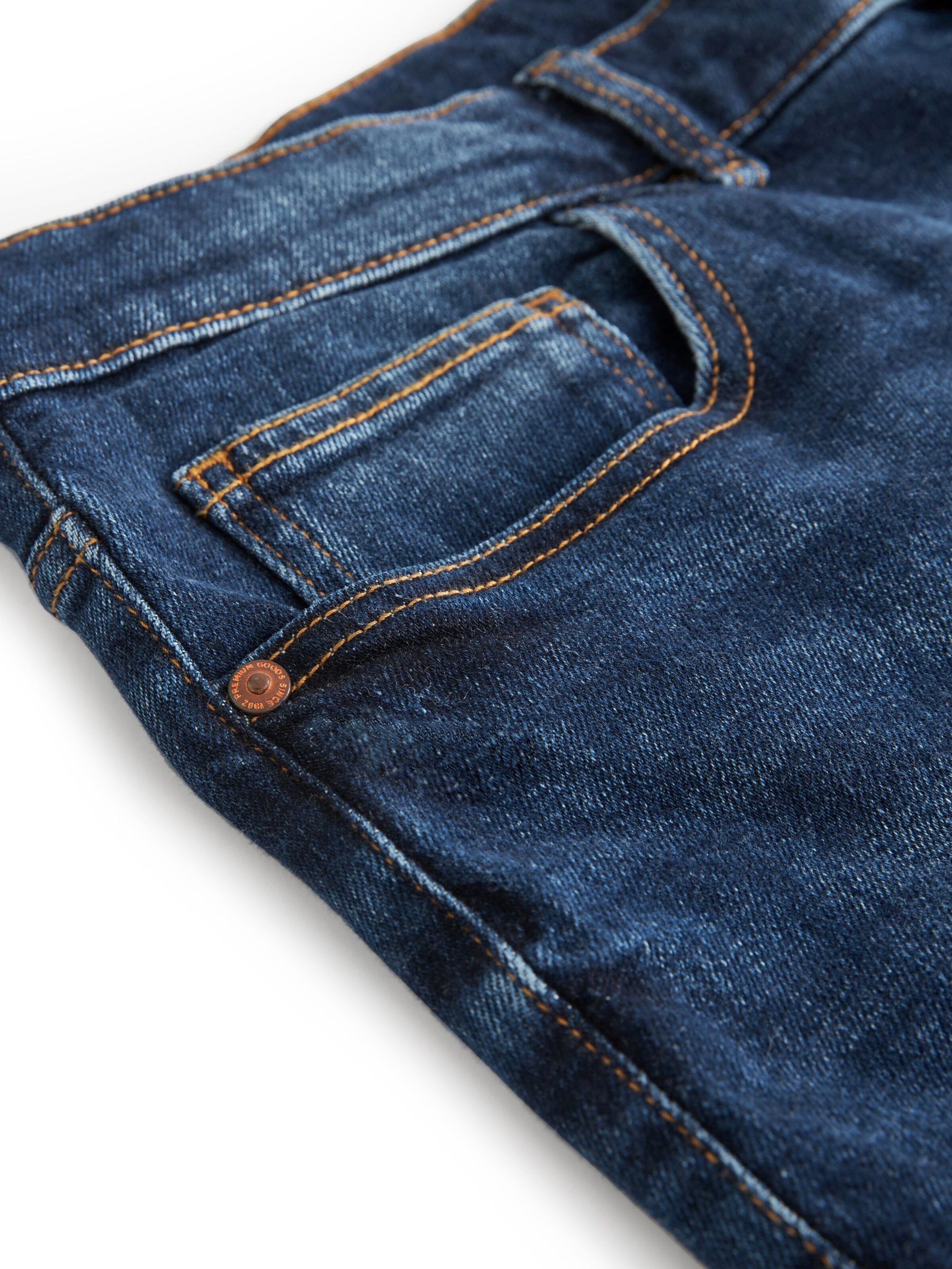 Next Slimfit Kavbojke | modra barva