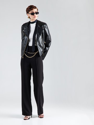 Twinset regular Παντελόνι σε μαύρο