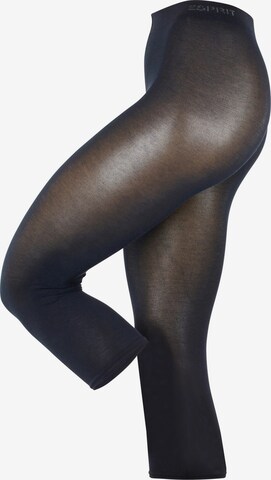 ESPRIT Slimfit Leggings 'Cotton Capri' in Blau: Vorderseite