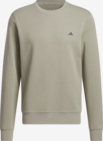 ADIDAS PERFORMANCE Athletic Sweatshirt in Grey: front