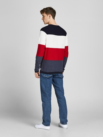 JACK & JONES Neulepaita 'Gustav' värissä punainen