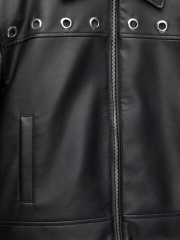 Veste mi-saison Pull&Bear en noir