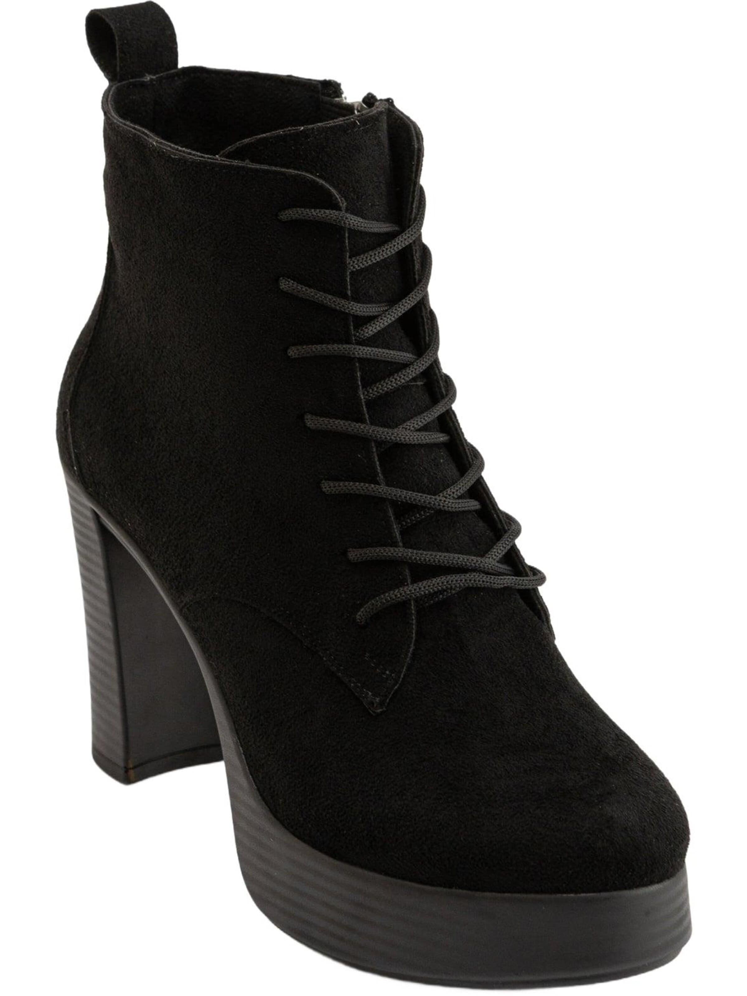 Limoya Lace-Up Boots 'Camia' in Brown