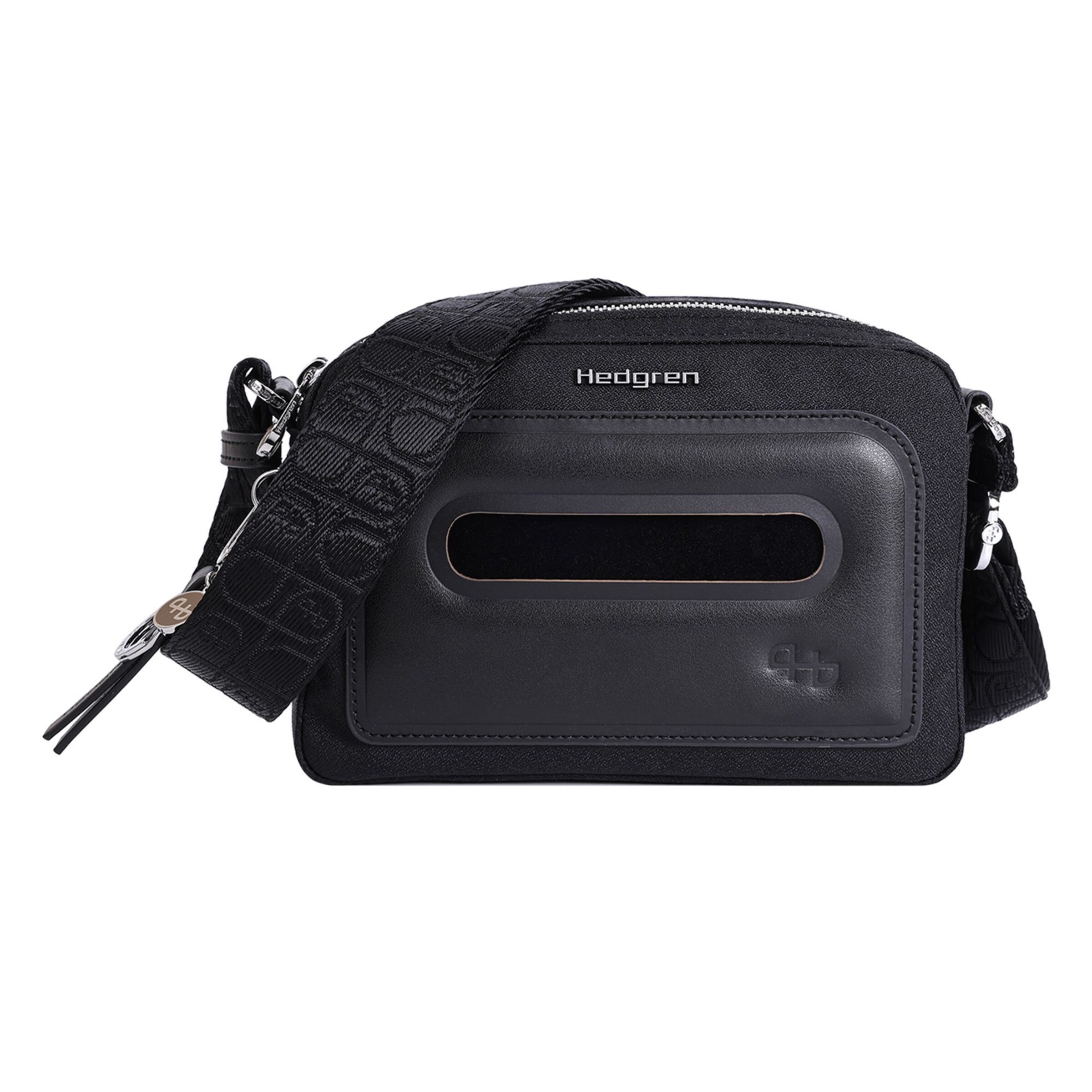 Hedgren Umhängatesche 'Fika' in Schwarz: Vorderseite