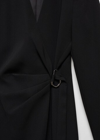MANGO Obleka 'Florance' | črna barva
