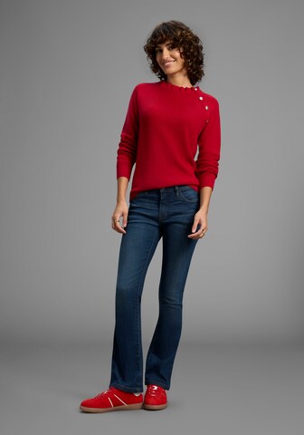 LAURA SCOTT Sweater in Red: front