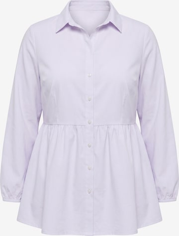 MIAMODA Blouse in Purple: front