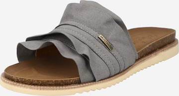 MUSTANG Mules in Grey: front