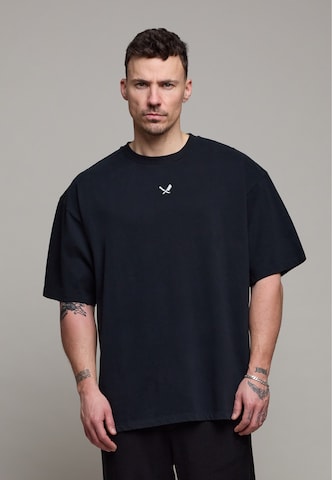 Distorted People Póló - fekete: elől