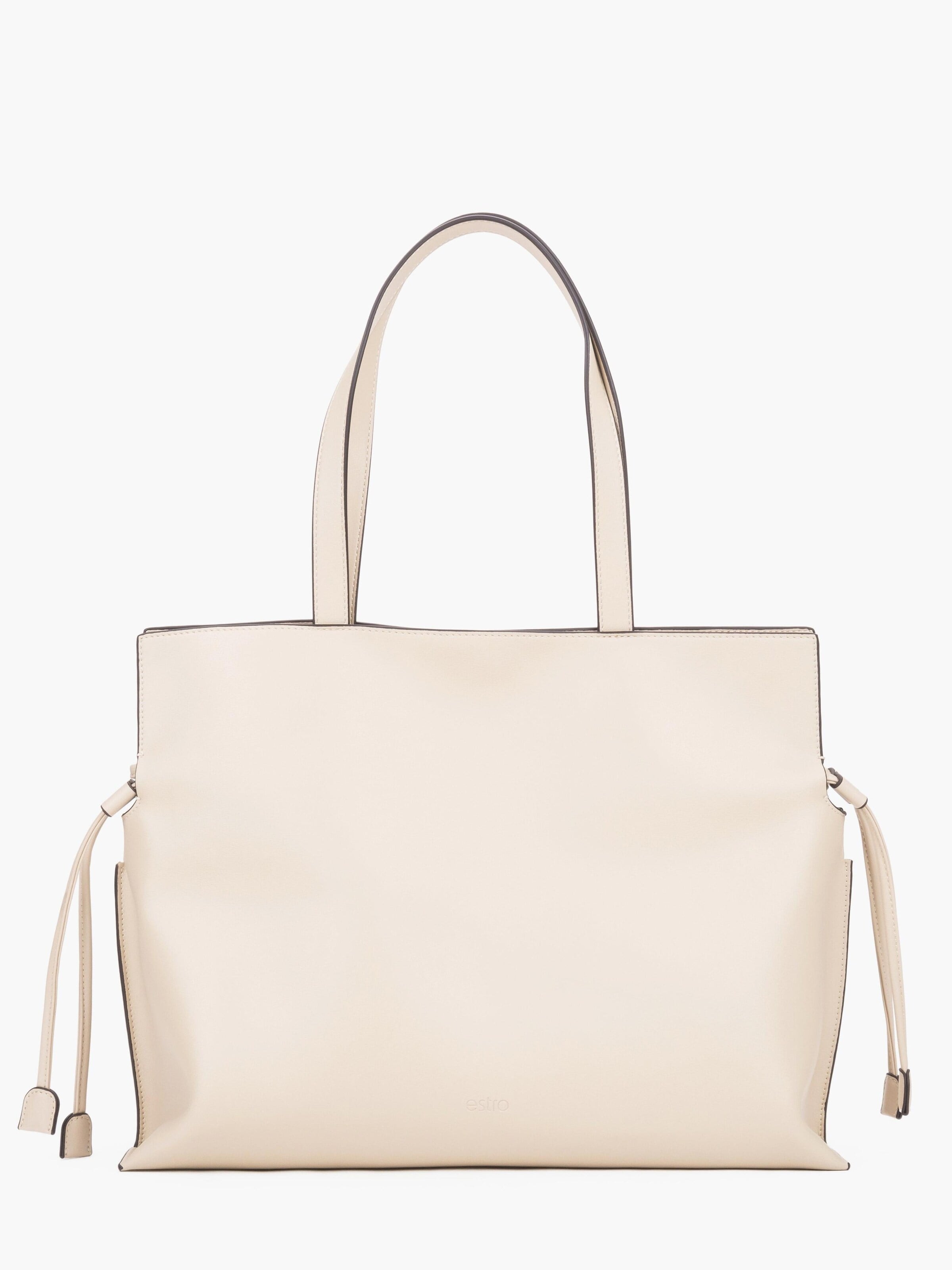 Estro Shopper '9976' in Beige: voorkant