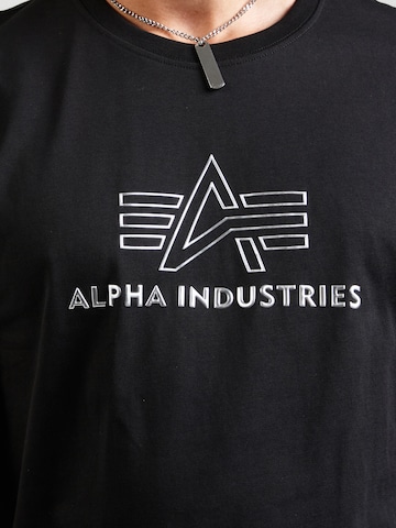 ALPHA INDUSTRIESMajica - crna boja