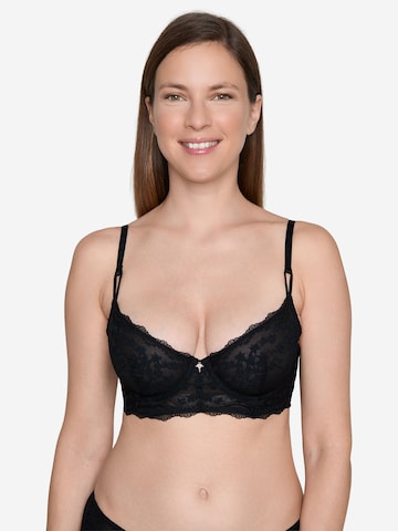 JOOP! Bustier BH ' Intimate Apparel ' in Zwart: voorkant