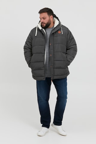 Blend Big Winter Jacket 'FREDERIC' in Grey