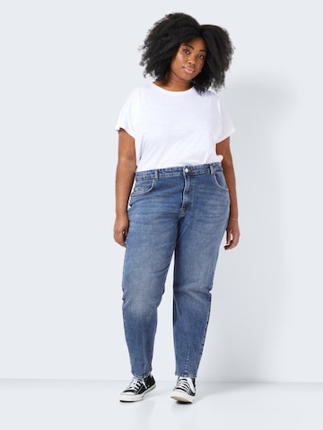 Noisy May Curve Regular Jeans 'JULY' in Blauw