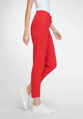 Peter Hahn Regular Pants in Red