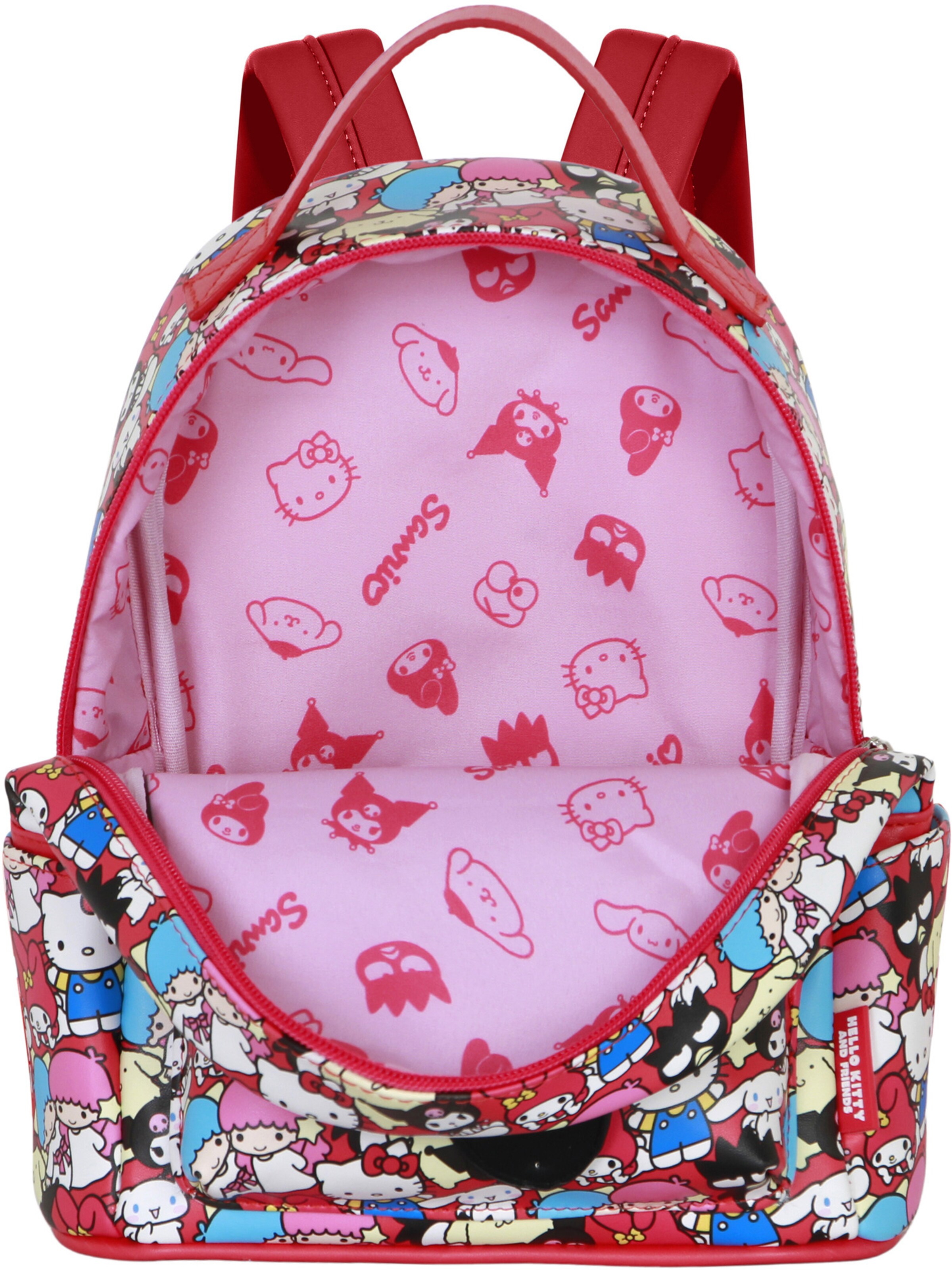 HELLO KITTY Rucksack 'Sanrio Friends-Small Heady' in Mischfarben
