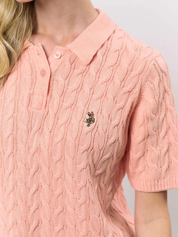 U.S. POLO ASSN. Tričko ' Magda ' – pink