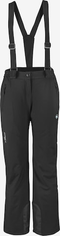 POLARINO Regular Workout Pants 'Polarino' in Black: front