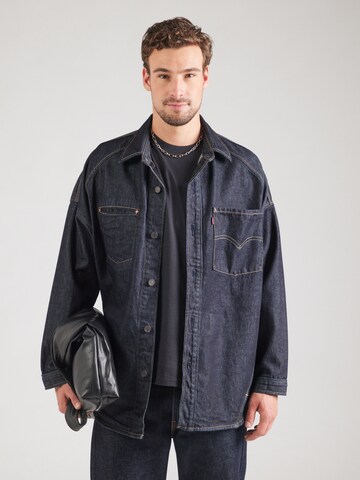 LEVI'S ® Between-season jacket 'Twist Shacket' in Blue: front