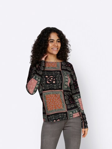 T-shirt heine en noir : devant