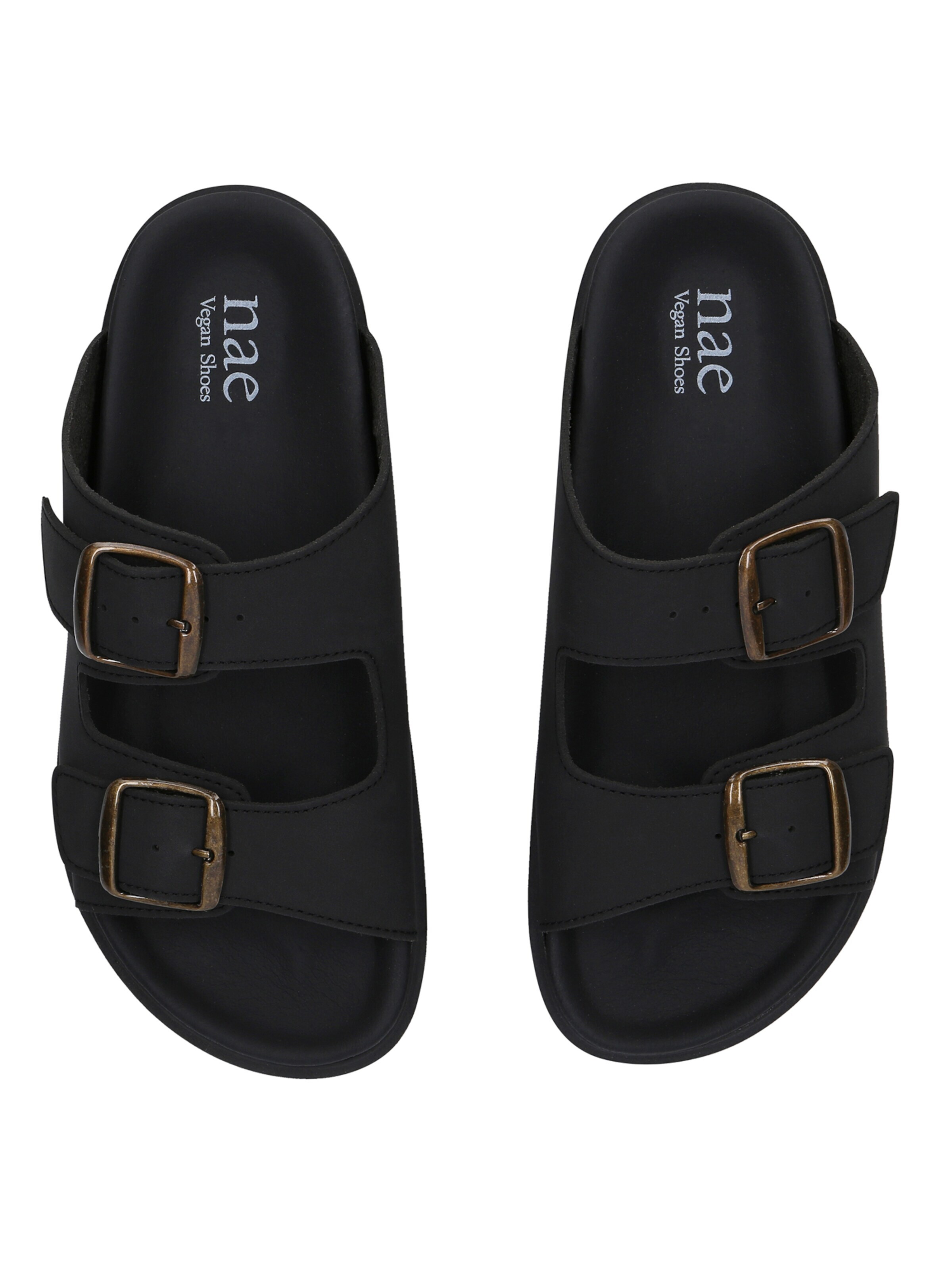 nae Vegan Shoes Sandały 'DARKU' w kolorze czarny