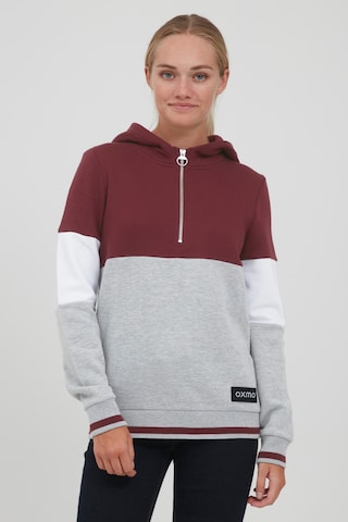 Oxmo Sweatshirt 'Omara' in Grijs: voorkant