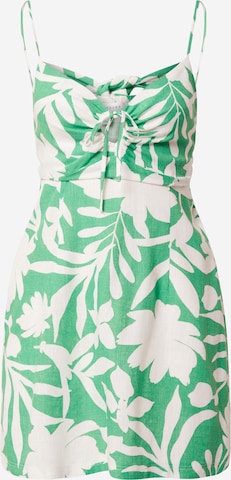 TOPSHOP - Vestido de verão em verde: frente