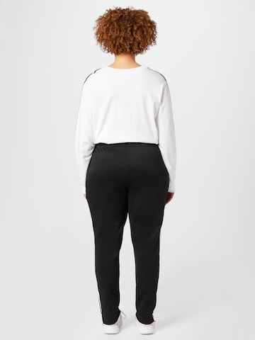 Loosefit Pantaloni 'Adicolor Sst ' de la ADIDAS ORIGINALS pe negru