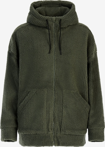 PROTEST Fleece jacket 'PRTSophy' in Green: front