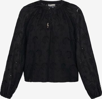 DreiMaster Vintage - Blusa em preto: frente