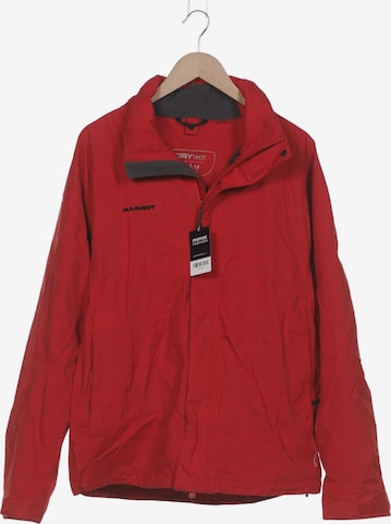 MAMMUT Jacke XL in Rot: Vorderseite