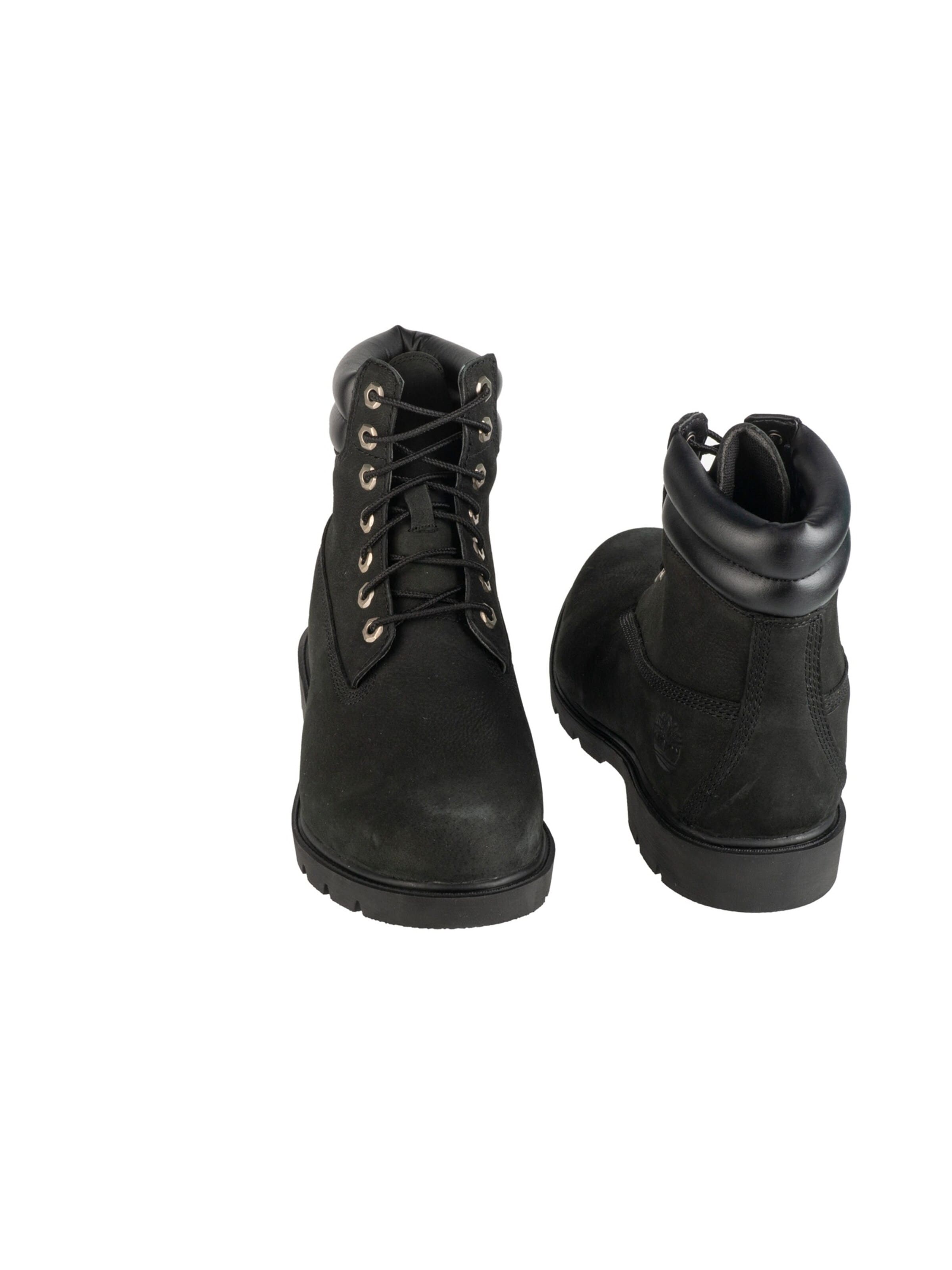 TIMBERLAND Lace-Up Boots '6 In Basic Boot' in Black