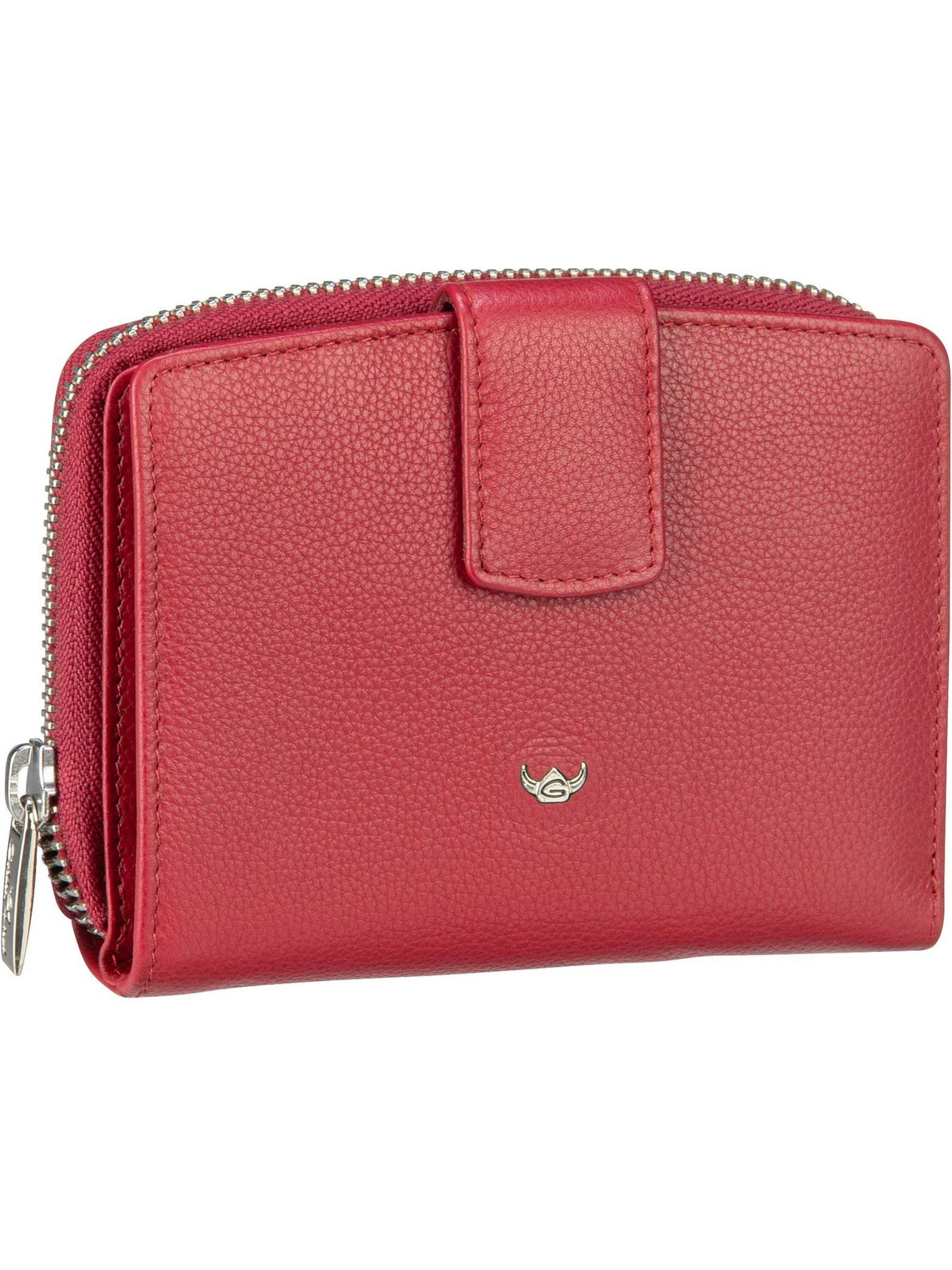 GOLDEN HEAD Portemonnee 'Madrid' in Rood: voorkant