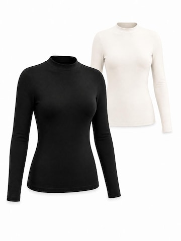 AOTTORI Shirt‌‌‌‌‌‌‌‌‌ in Schwarz: Vorderseite