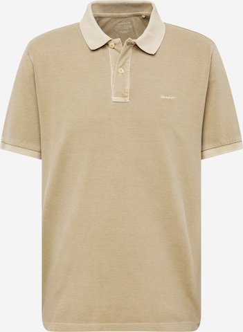 T-Shirt GANT en beige : devant