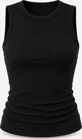 AOTTORI Top in Schwarz: Vorderseite
