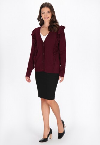 Cardigan usha BLACK LABEL en rouge