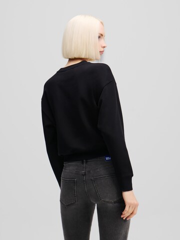 KARL LAGERFELD JEANS Sweatshirt i sort