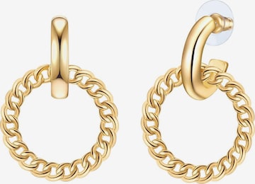 Yokoamii Earrings in Gold: front